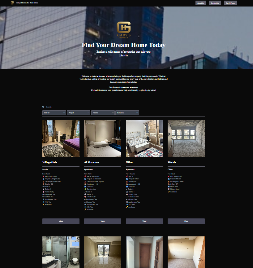 Gaby's Homes Preview